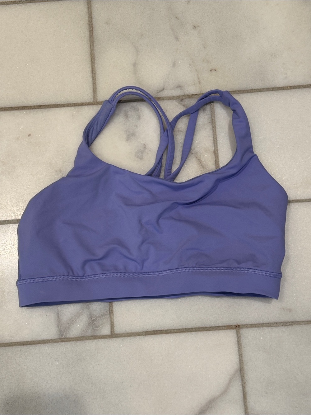 lululemon athletica Lavender energy sports bra- size 8
